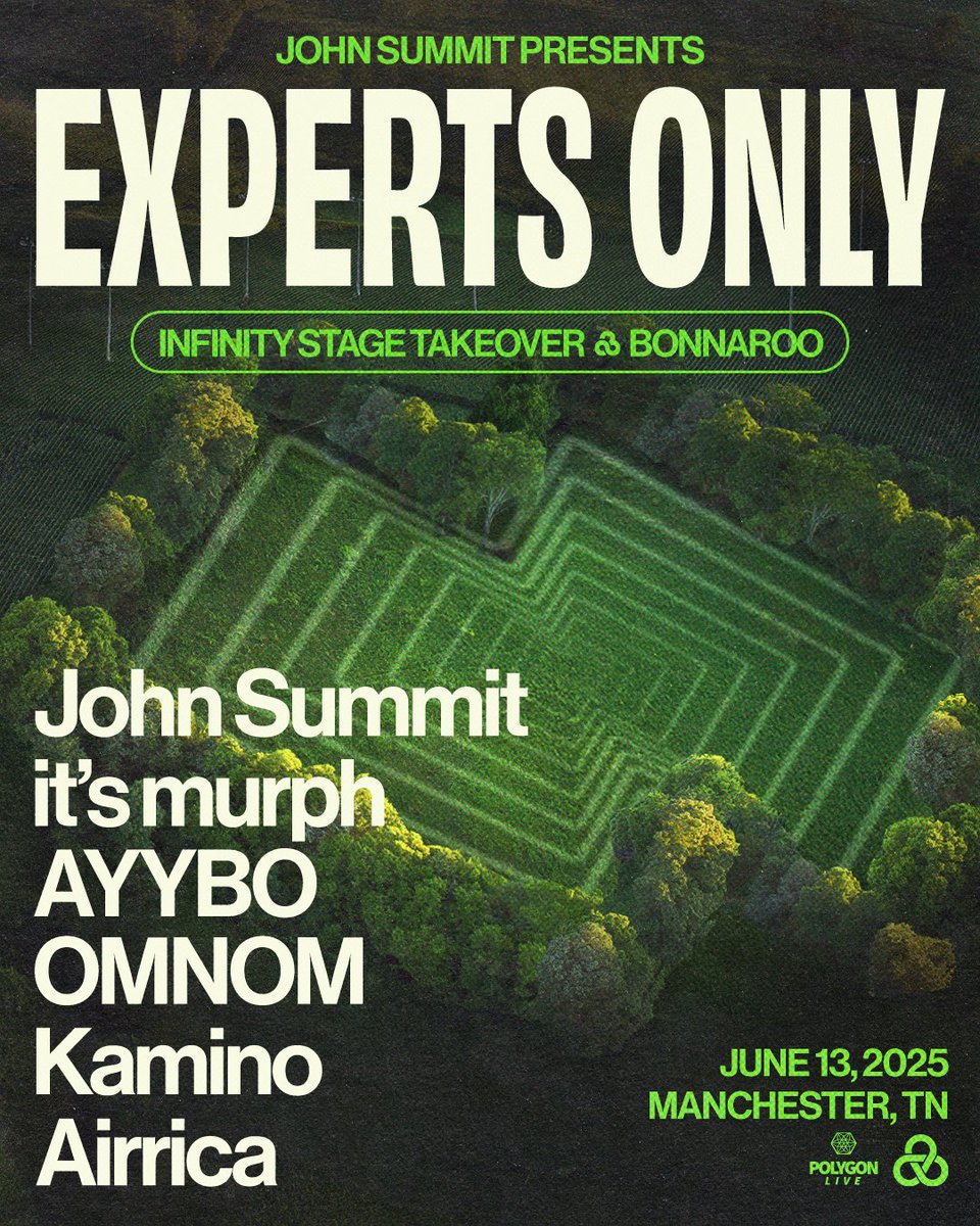hi <a href="/Bonnaroo/">Bonnaroo</a>👀 

bringing the sounds of eo to tennessee for our first ever festival stage takeover