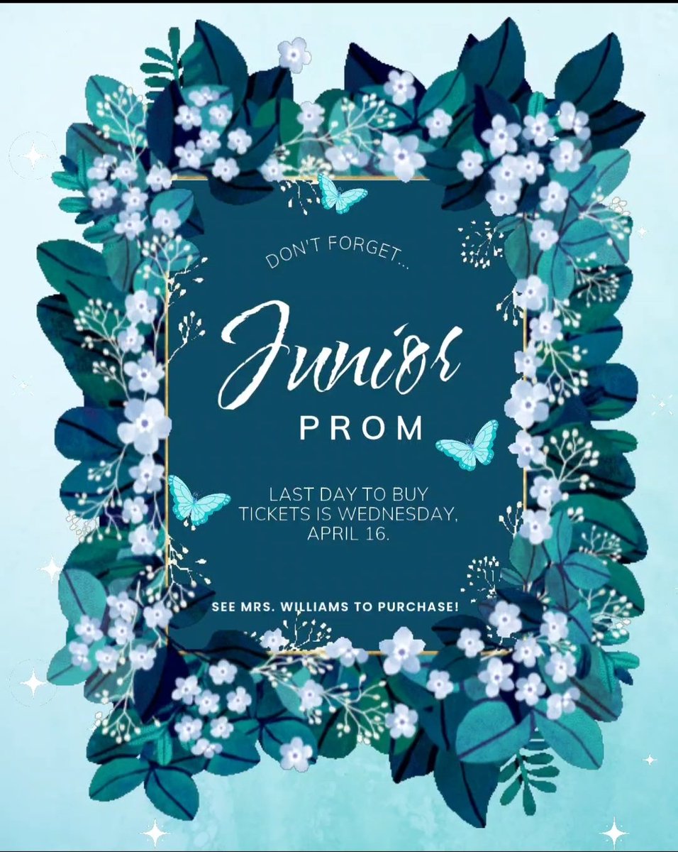 PROM TICKETS!!!