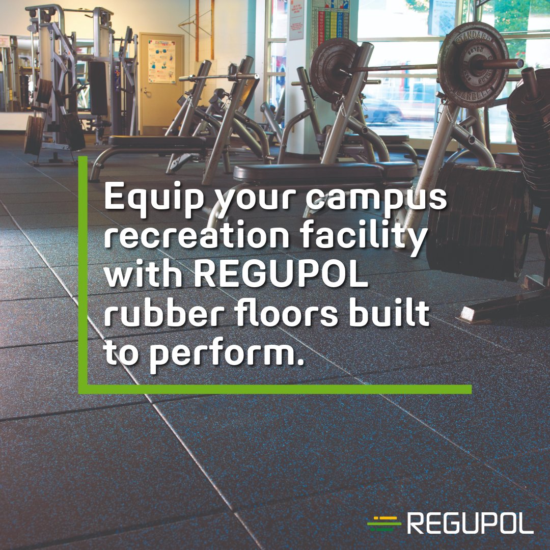 AthleticBiz's tweet image. At @RegupolAmerica, we’re proud to set the standard in sports &amp;amp; recreation flooring. Equip your facility with rubber flooring engineered for performance, built for durability &amp;amp; trusted for safety. Learn more: regupol.us/ab/
#CampusRec #PerformanceFlooring #RubberFlooring