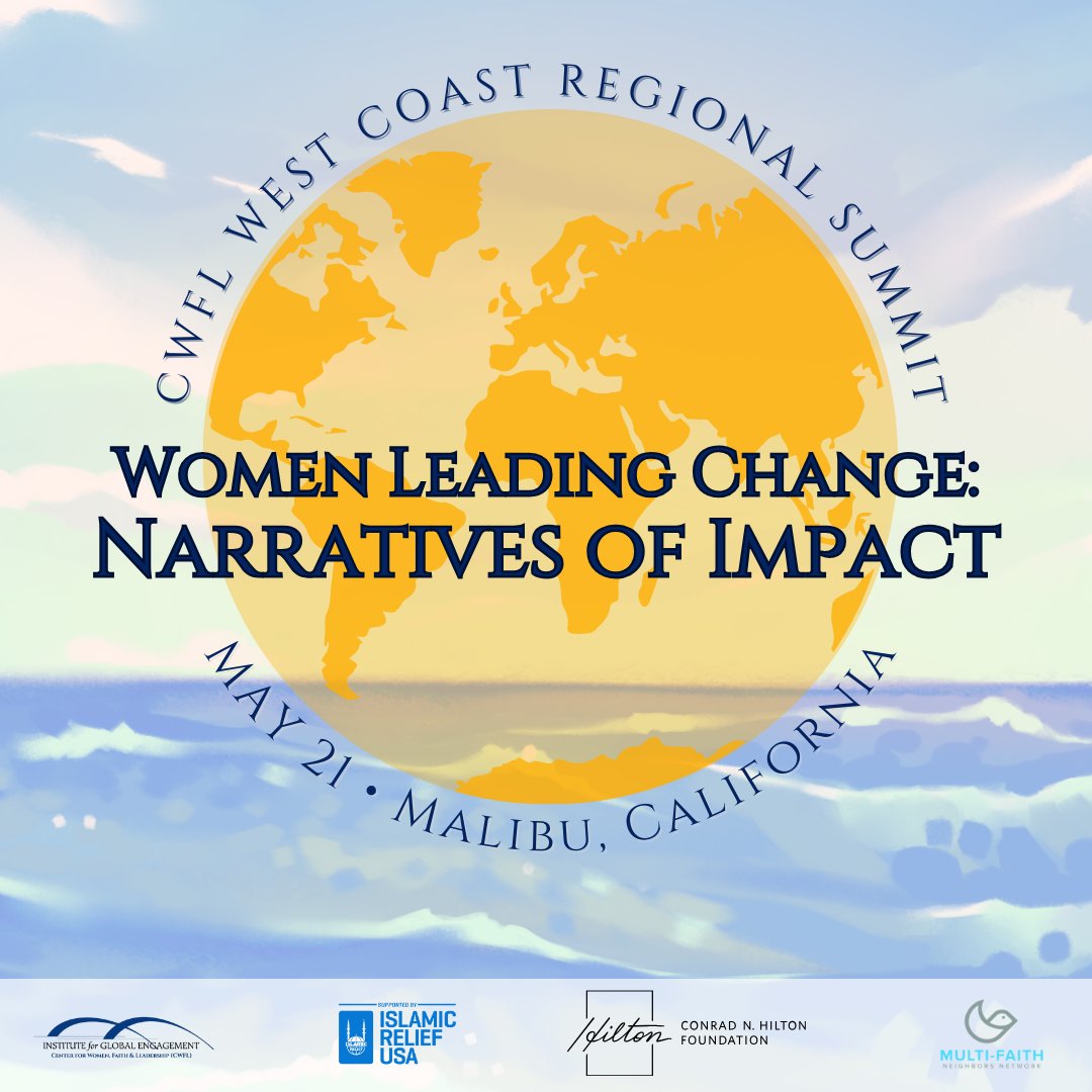 The Center for Women, Faith, &amp; Leadership will be holding a west coast regional summit on "Women Leading Change: Narratives of Impact" on May 21 in Malibu, CA. Check out more here: zurl.co/zgcoC