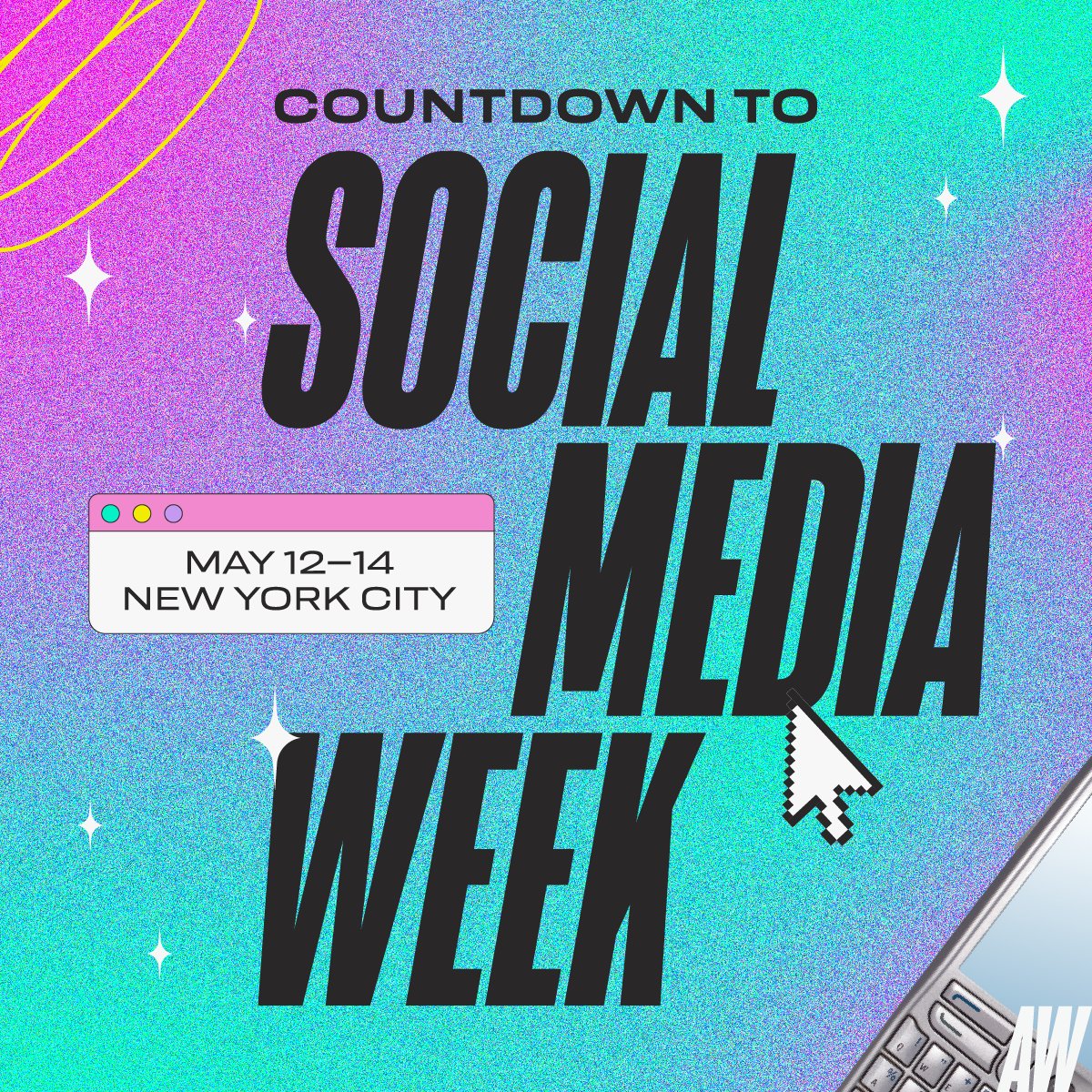 3 days. Iconic brands. Scroll-stopping speakers. All focused on helping you cut through the digital noise with strategies that convert.
Secure your spot before passes sell out: adweek.it/4jxiWT1
