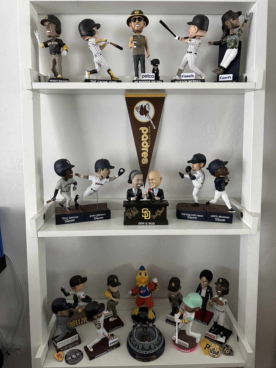 I don’t have to shake the bobbleheads today. 😅