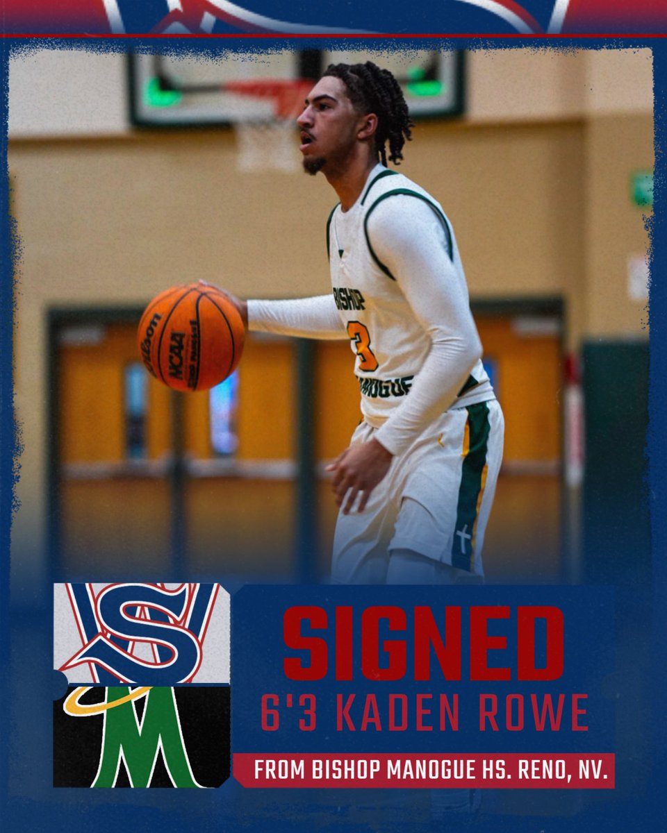 SWOCCBASKETBALL's tweet image. Excited to announce another signing for the 25-26 team. 6’3 McDonalds All-American Nominee Kaden Rowe from Bishop Manogue HS in Reno, NV. We are thrilled to add Kaden to this year’s class.