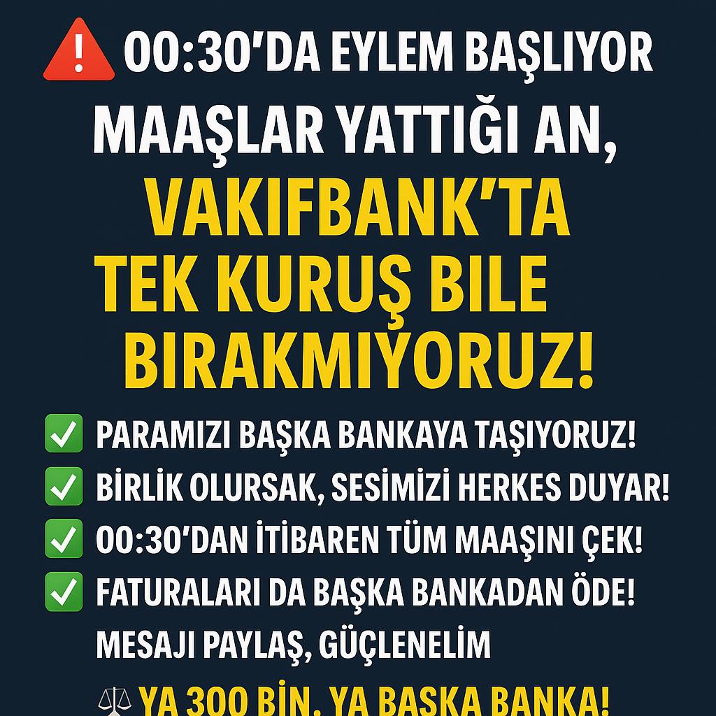 #Vakıfbankdabakiyemsıfır