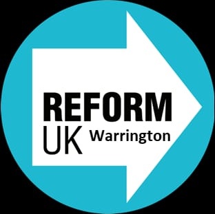 Please follow <a href="/UKRefWarrington/">Reform UK Warrington Branch</a> our New Reform UK Warrington Branch - we have recently formed and quickly gaining pace - we need to get our message out there. TIA 👍