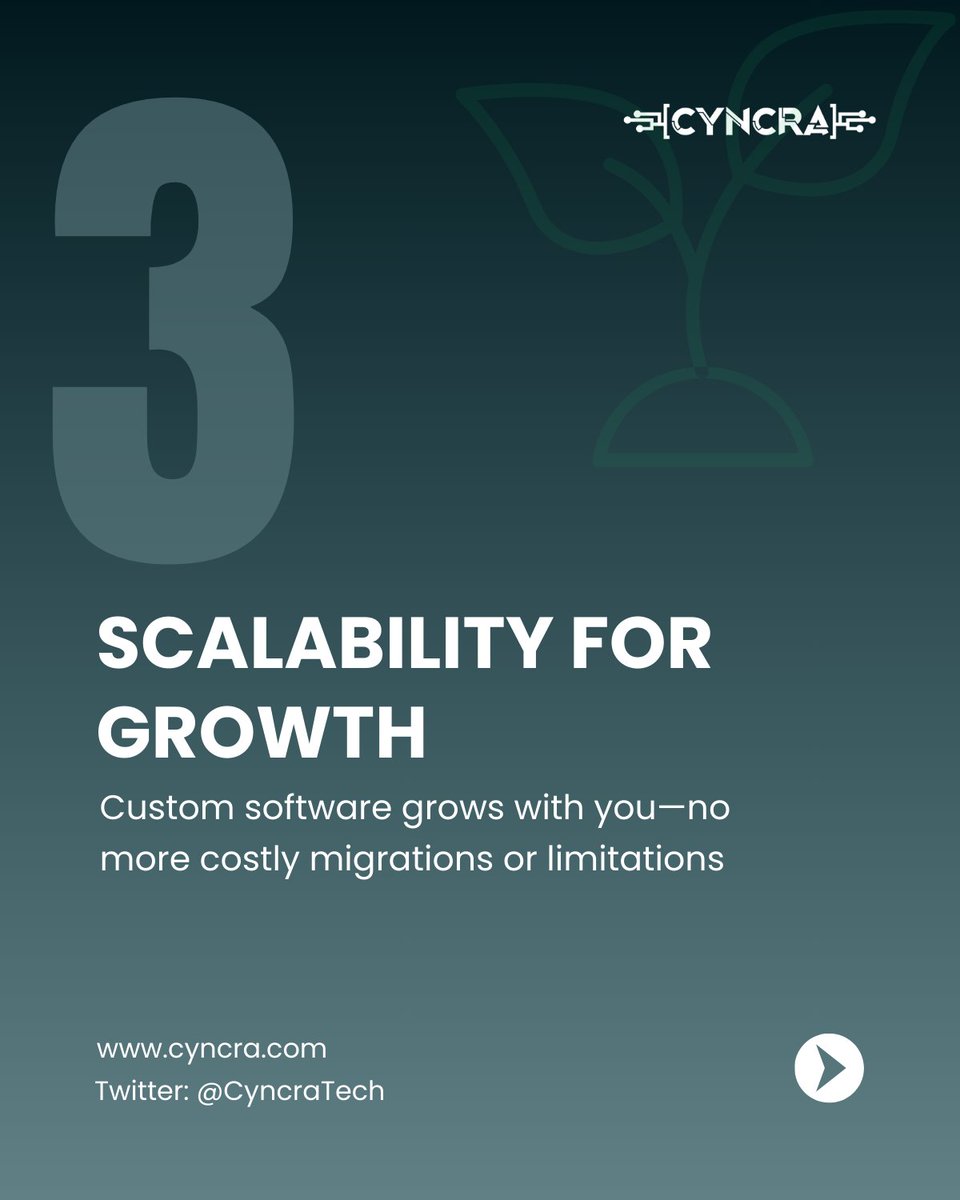 CyncraTech's tweet photo. Tired of software that doesn’t fit your business?
At Cyncra Technologies, we build custom solutions that boost productivity and scale with you.
Let’s innovate together — your next big leap starts here!
#CustomSoftware #TechSolutions #BusinessGrowth #CyncraTechnologies https://t.co/xxTpF9A864