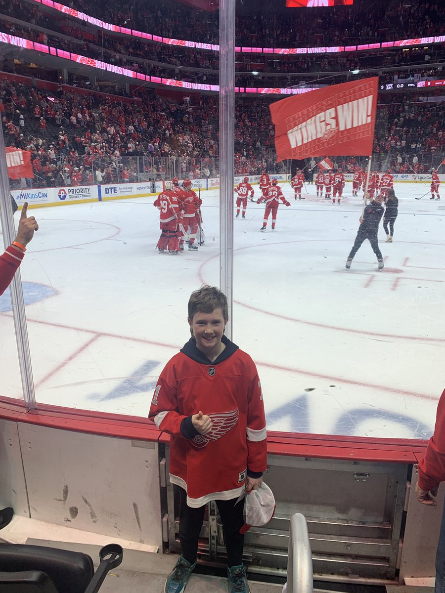 est1926's tweet photo. @DetroitRedWings We love our Red Wings and Red Wings social for connecting us to the team all season! Thank you for all the behind the scenes footage. https://t.co/uQDApHmNrZ