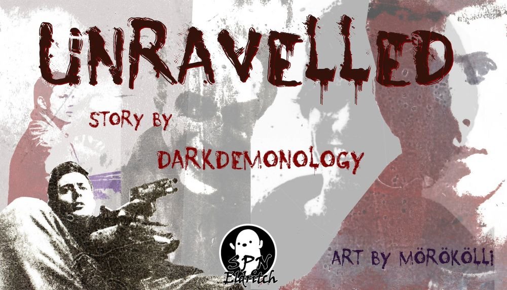 spneldritchbang's tweet photo. Unravelled, by darkdemonology &amp; Morokolli Dean Winchester finds himself at an asylum that six teenagers took their own lives after visiting. The more of the mystery that unravels, so does he.
https://t.co/xCUqQxRtDB
#submission #SPN #spneldritchreversebang2025 #horror https://t.co/mOXZIozZVO