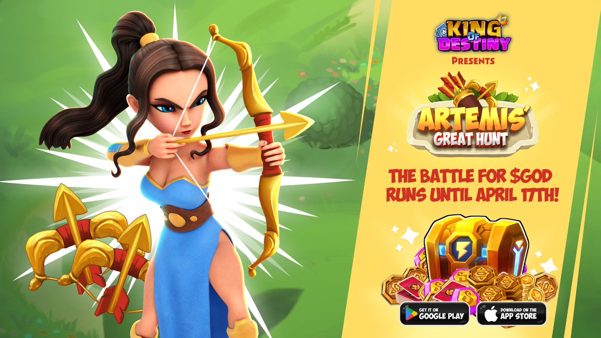 King Of Destiny π (@kingofdestinyig) on Twitter photo You can join Artemis' Great Hunt through the links below! πΉβ‘οΈ
Official Leaderboard:
infinigods.com/kod-leaderboard
Community Leaderboard (<a href="/cryptdk2/">Spacebug.eth πΎ$GOD</a>):
onchainlab.io/kod/event10/
Official Webstore:
infinigods.com/webstore You can join Artemis' Great Hunt through the links below! πΉβ‘οΈ
Official Leaderboard:
infinigods.com/kod-leaderboard
Community Leaderboard (<a href="/cryptdk2/">Spacebug.eth πΎ$GOD</a>):
onchainlab.io/kod/event10/
Official Webstore:
infinigods.com/webstore