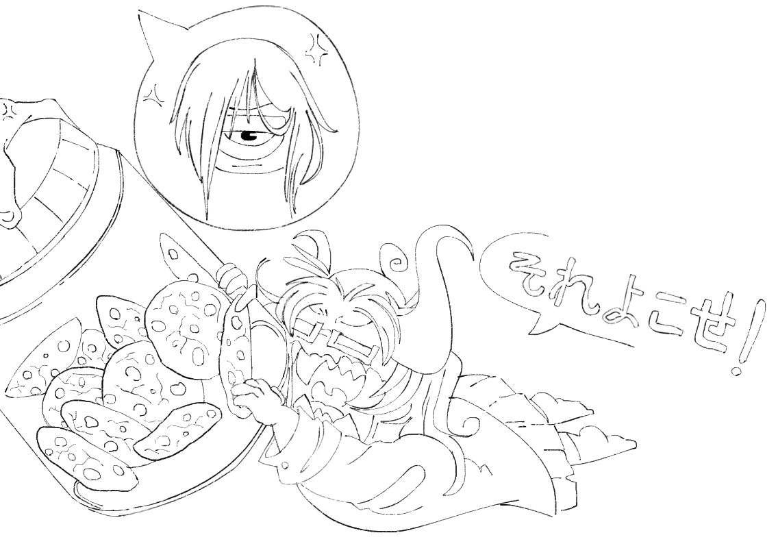 ShigioDoodles's tweet photo. the shop ruins nurse and the butcher (this is my first time writing in japanese, please let me know if there's any mistakes/misspelling) #ゆめ2っき #yume2kki #ynfg #doodle #natl https://t.co/viGghG8eDh