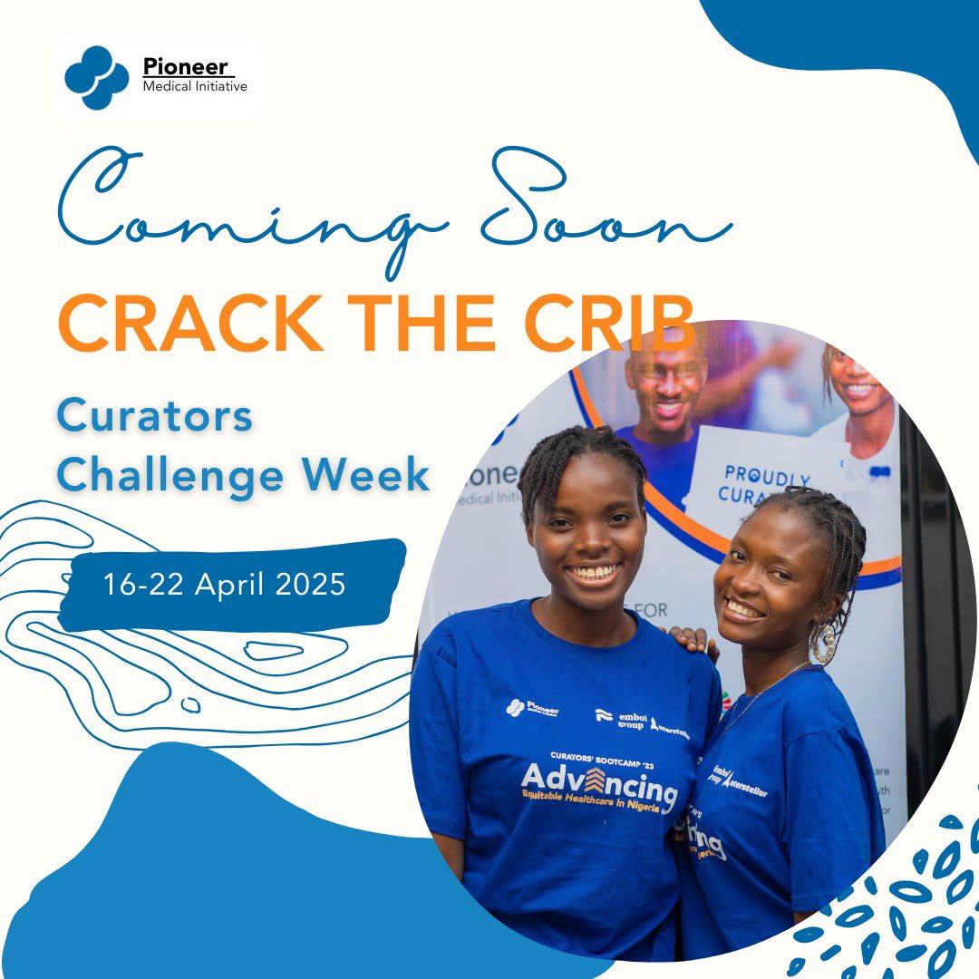 pioneermed_hq's tweet image. From April 16–22, take part in a challenge that equips you with:

✅ Health system knowledge

✅ Certificates of completion

✅ And prizes for the Top 50 participants!
#ChallengeWeek
