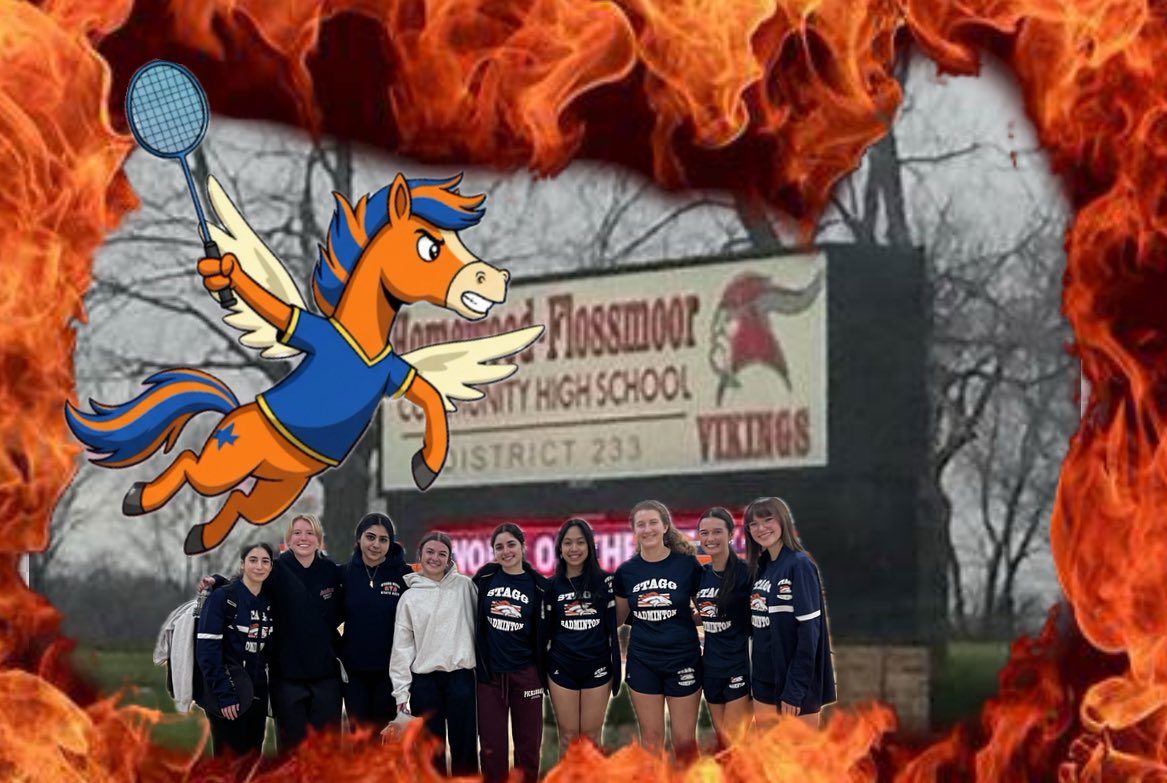 Congratulations to the badminton team on their victory and program sweep of Homewood flossmoor