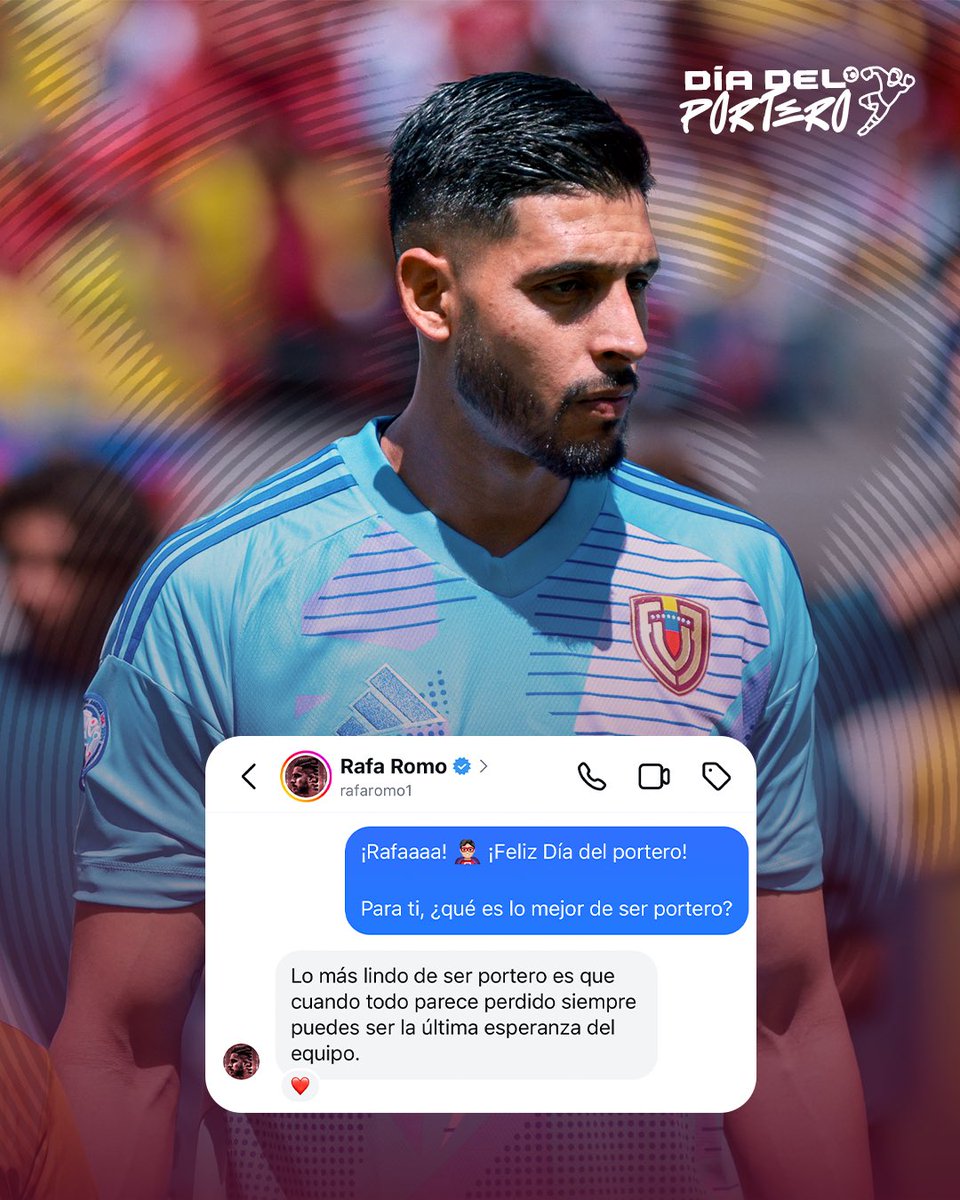 𝑮𝒖𝒂𝒓𝒅𝒊𝒂𝒏𝒆𝒔, 𝒔𝒂𝒍𝒗𝒂𝒅𝒐𝒓𝒆𝒔, 𝒆𝒔𝒑𝒆𝒓𝒂𝒏𝒛𝒂. ¡𝐅𝐞𝐥𝐢𝐳 𝐃𝐢́𝐚 𝐝𝐞𝐥 𝐩𝐨𝐫𝐭𝐞𝐫𝐨! 🦸🏻‍♀️🦸🏽‍♂️

Quisimos felicitar a 𝒏𝒖𝒆𝒔𝒕𝒓𝒐𝒔 𝒈𝒖𝒂𝒓𝒅𝒂𝒎𝒆𝒕𝒂𝒔 y consultarles algunas cosas. 👀

#DíaDelPortero
#SiempreVinotinto 🇻🇪