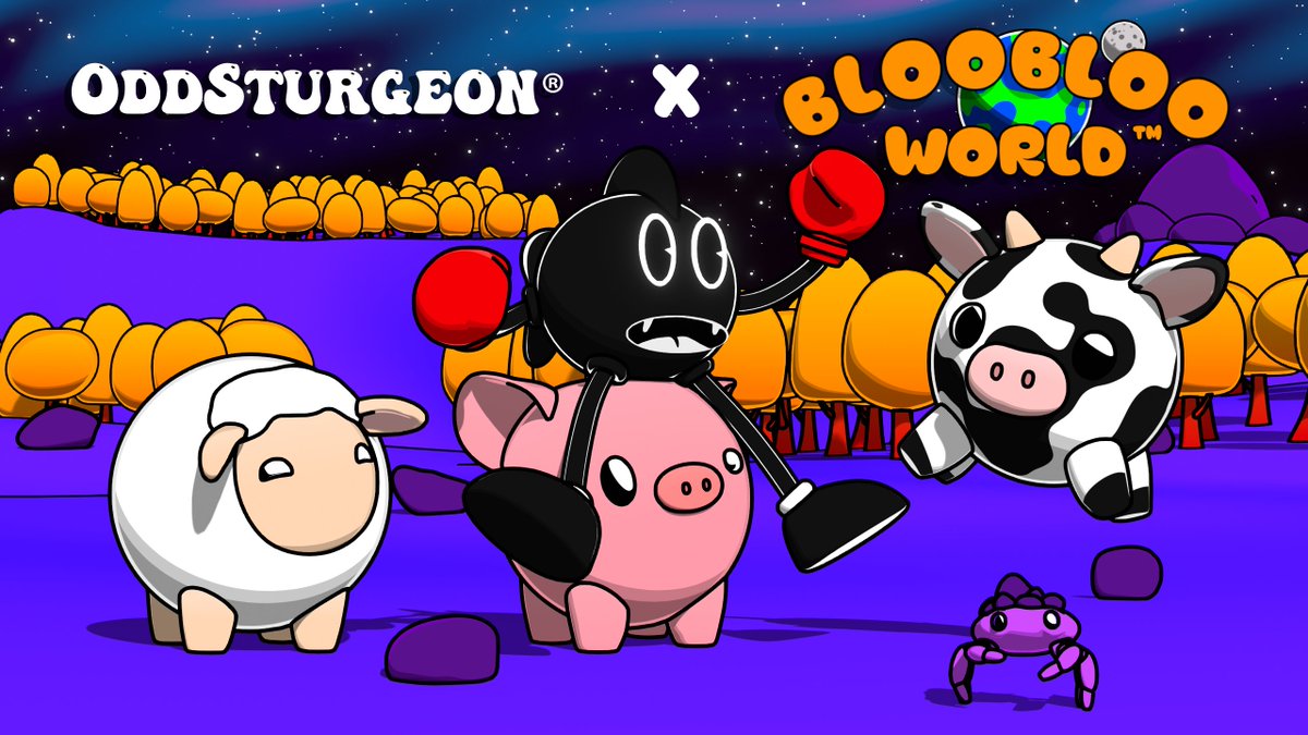 Bloobloo World (@blooblooworld) on Twitter photo 🥊 <a href="/OddSturgeon/">OddSturgeon</a> x <a href="/BlooblooWorld/">Bloobloo World</a> 🐄🐖🐏
An amazing Partnership Today🔥
OddSturgeon is a mindset. A project built for the dreamers, creators & hustlers. Learn AI. Master Web3. Join a community built to help you level up & win.
Bloobloo World is a universe combining animation, 🥊 <a href="/OddSturgeon/">OddSturgeon</a> x <a href="/BlooblooWorld/">Bloobloo World</a> 🐄🐖🐏
An amazing Partnership Today🔥
OddSturgeon is a mindset. A project built for the dreamers, creators & hustlers. Learn AI. Master Web3. Join a community built to help you level up & win.
Bloobloo World is a universe combining animation,