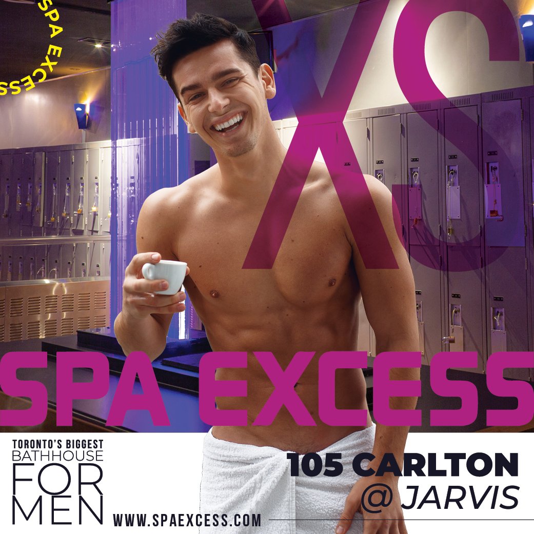 SpaXSTO's tweet image. Spa Excess is more than a bathhouse - It’s a warm social space designed for connection. With a licensed bar, a welcoming patio, and inviting shared spaces, we offer an experience that’s as much about community as it is about pleasure. SpaExcess.com