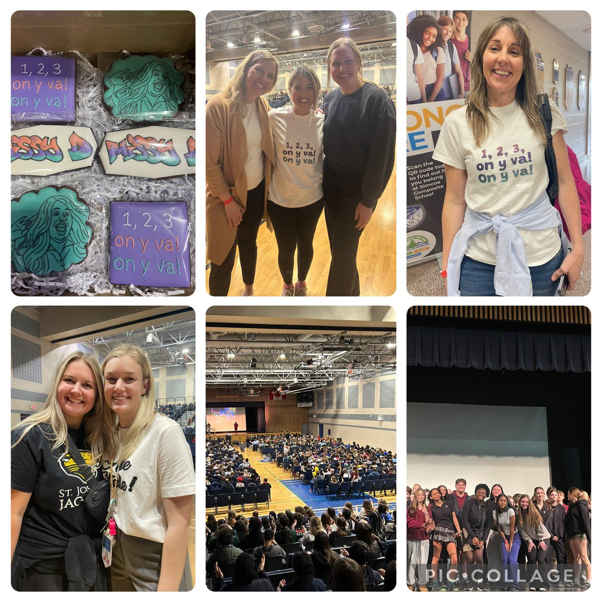 Quel concert fabuleux avec Missy D!!! A great experience for students from BHNCDSB and GEDSB to be entertained and sing along with the extremely talented French artist Missy D! ⁦<a href="/bhncdsb/">BHNCDSB</a>⁩