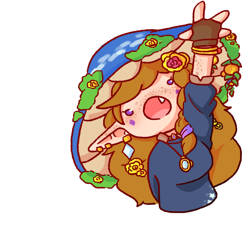 uhm scuse me there was a design change what do people think of this instead?
#art #streamer #design