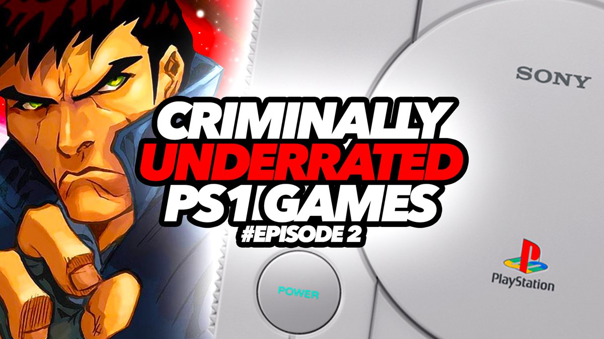 The Playstation had one of the best libraries of games, but sadly many of them flew under the radar. Here's some underrated games worth playing!

Watch it here ➡️ youtu.be/b_ohp40MLpc