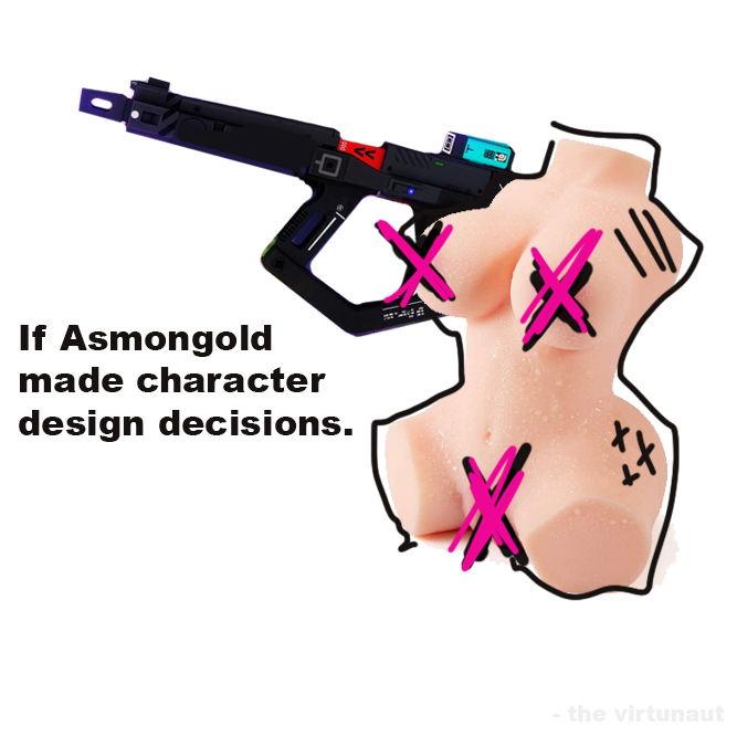 if <a href="/Asmongold/">Zack</a> made character design decisions.