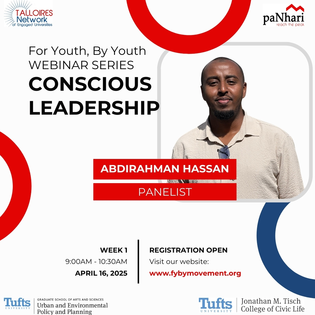 🌍 Meet Abdirahman Hassan — Advocate in commercial &amp; natural resource law.

From youth leadership to legal impact, he’s shaping change.

Catch him on For Youth, By Youth Week 1 Webinar: Conscious Leadership

📅 Apr 16 | 🕘 9AM EST
🔗 bit.ly/week1Conscious…

#ForYouthByYouth