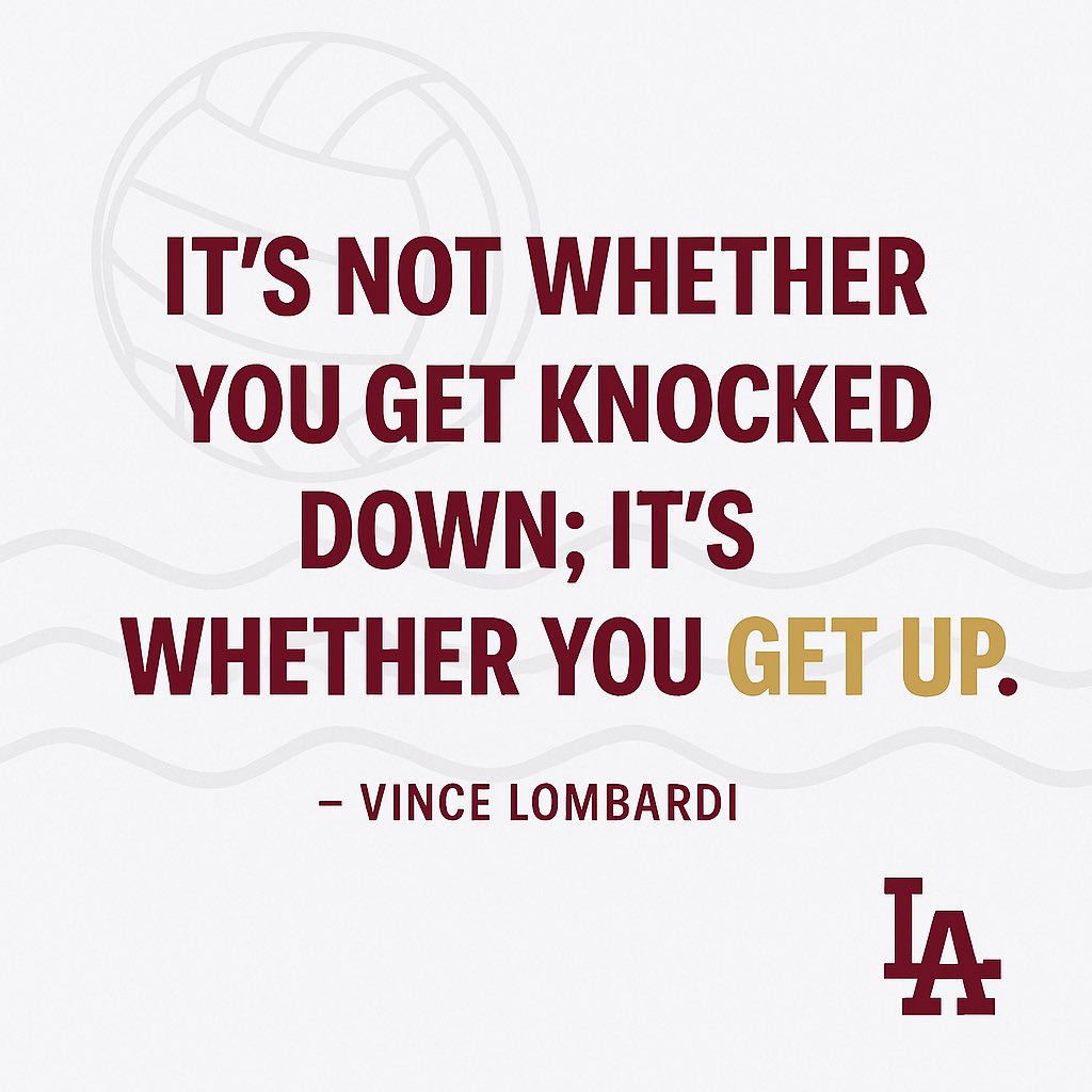 “It’s not whether you get knocked down; it’s whether you get up.”
- Vince Lombardi

Bounce back. Keep rising.
#RamblersRise #Resilience #GoRamblers