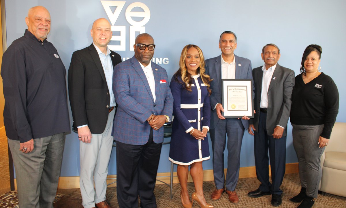 VSEngineering's tweet image. We’re proud to be named April’s Vendor of the Month by the City of Indianapolis @OMWBD ! Thanks to Director David Fredricks, Councilor Maggie Lewis &amp;amp; @WISHNews8 for celebrating with us.

🎥 Watch the full story: bit.ly/3xZ0yfc

#VSEngineering #OMWBD #WishTV
