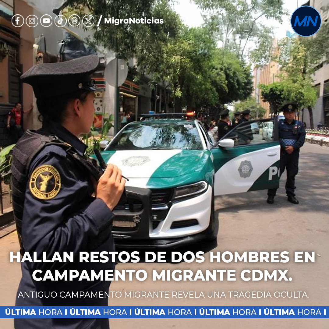Un hallazgo estremecedor sacudió la zona norte de la Ciudad de México: los restos de al menos dos hombres fueron encontrados en un sitio donde antes se ubicaba un campamento de migrantes en la alcaldía Gustavo A. Madero.
#MigraciónSegura #CDMX #CrisisMigrante #MigraNoticias