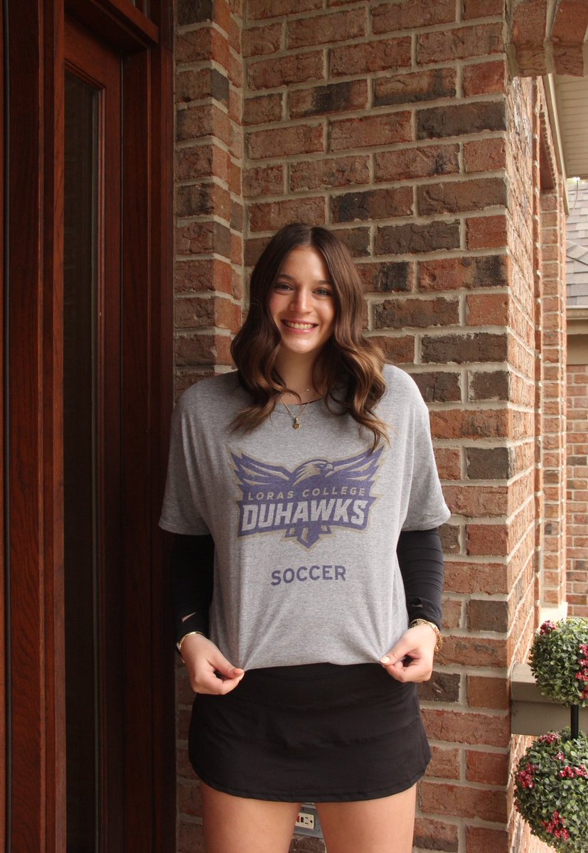 Makenna Harvey 2025 (@harvey_makenna) on Twitter photo Surprise!! Next four with <a href="/LorasWSoccer/">Loras College Women's Soccer</a>
Thanks to Coach Pucci for this opportunity, my family, and all my coaches who have supported me!
<a href="/clsfforce/">CLSF Force</a> Surprise!! Next four with <a href="/LorasWSoccer/">Loras College Women's Soccer</a>
Thanks to Coach Pucci for this opportunity, my family, and all my coaches who have supported me!
<a href="/clsfforce/">CLSF Force</a>