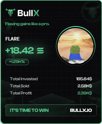 yencalls's tweet photo. got in flare early +18.42

my profits will bless my actives🔔 https://t.co/nusExMSYU1