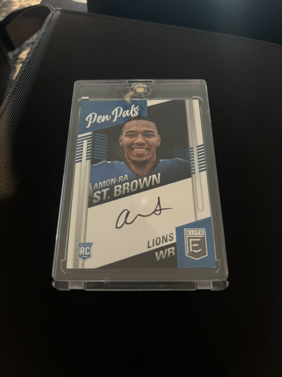 PullEmSports's tweet image. 🔥 Autos Today! 

Amon-Ra St. Brown - Auto!

$50 shipped! 

#PullEmSports