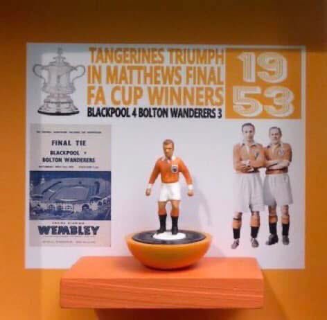 helcol123subbu1's tweet image. Blackpool FC subbuteo classic, the Tangerines famous 1953 FA Cup. DM @helcol123subbu1 to order this Seasiders mini-frame. @MuckersThe @BFC_125_News @_INOIT @SeasidersPolice @KnightTangerine @utmp_ @BlackpoolST #blackpool #tangerines @BackHenryStreet @SeasidersPod