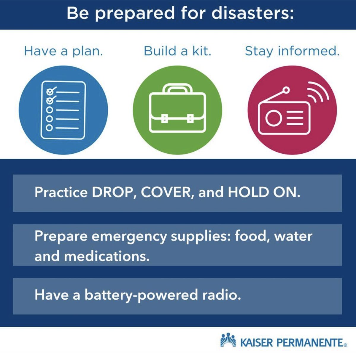 Know how to stay safe and protect your health in an #earthquake. To learn more about how to keep yourself and your loved ones safe during an emergency, visit bit.ly/42GWb80. Stay safe, stay informed!