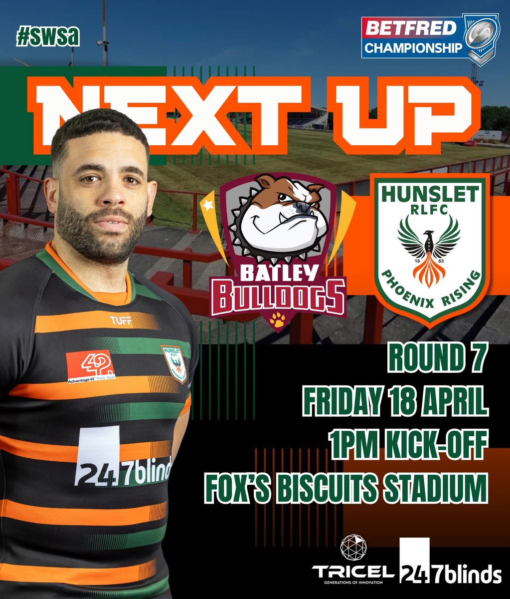 👊 Who’s making the short trip to Batley on Friday to support Dean and the boys?

#swsa