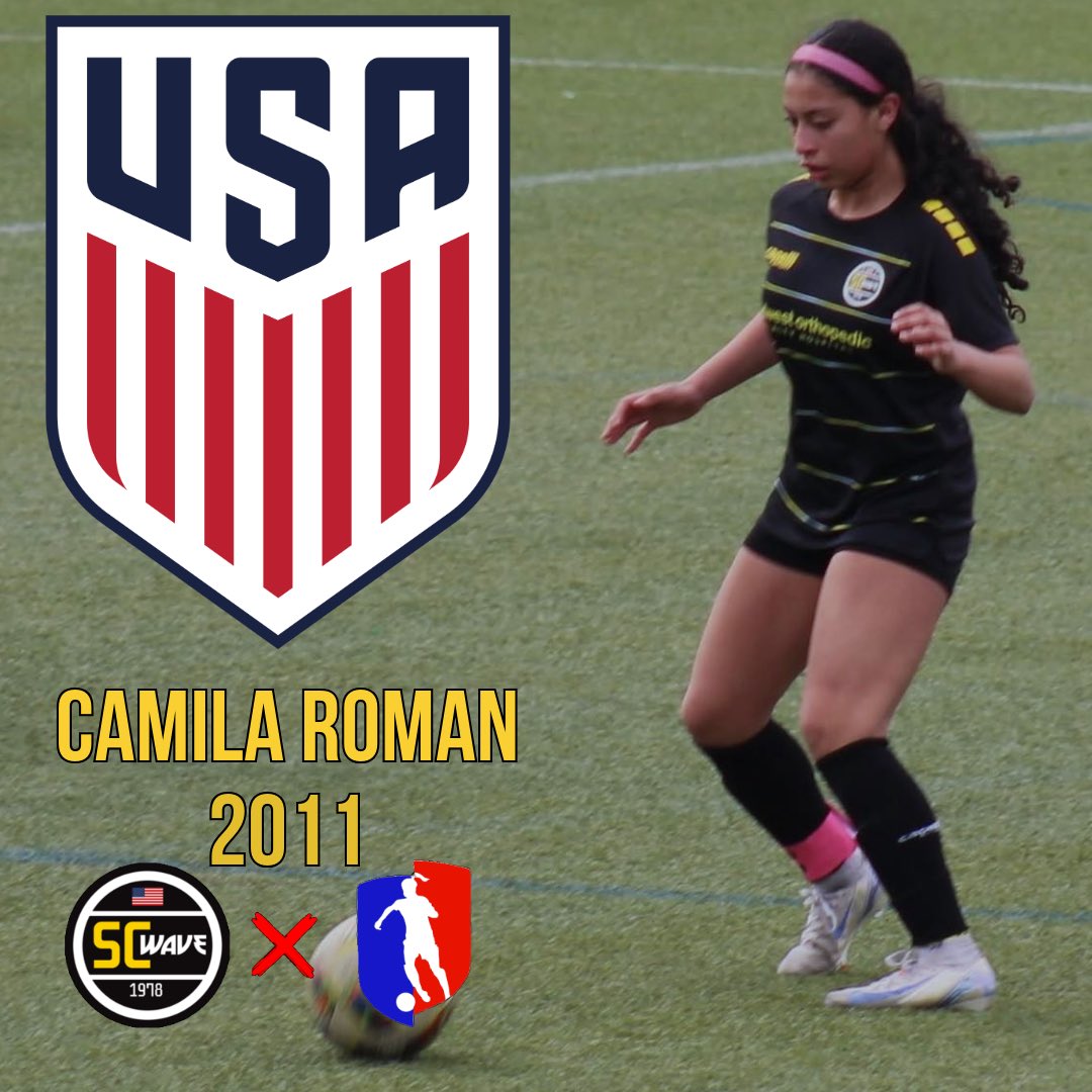 Good luck to Camila this week as she is headed to Texas to compete with the top 80 players in the Central Region Talent ID for the USYNT!

#SCWave