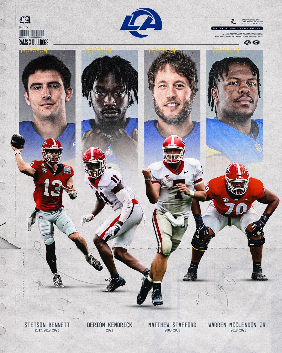 How ‘bout them DAWGS?!

<a href="/GeorgiaFootball/">Georgia Football</a> x #RamsHouse