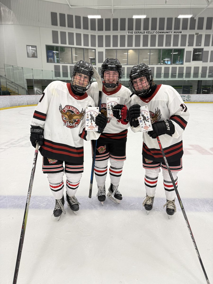 And 3 of our seniors received awards for Sportsmanship (Strong), dedication (Percy) and performance (Whalen)! Way to go girls!!