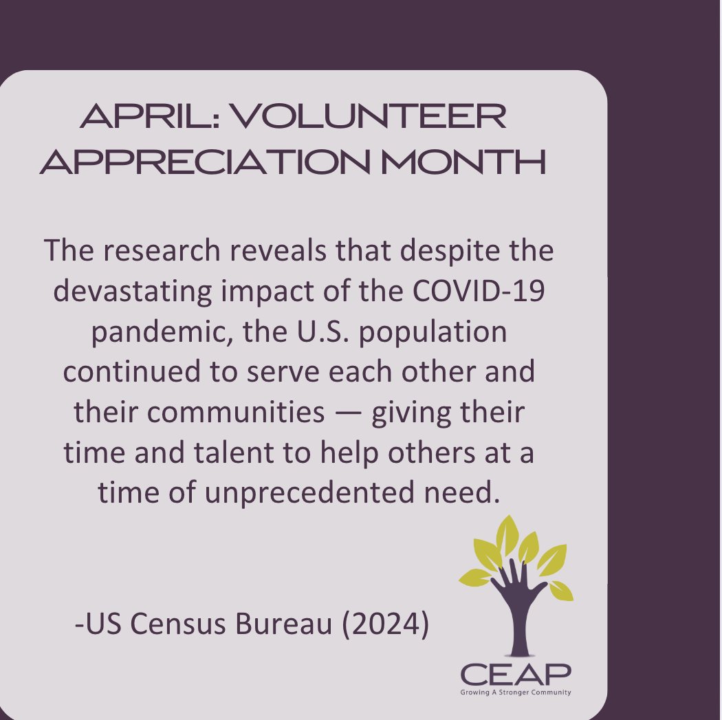 CEAP is about neighbors helping neighbors! For 53 years, you have answered the call to support our friends and neighbors. The need is here and now. Volunteer with CEAP, today! ceap.org/get-involved/