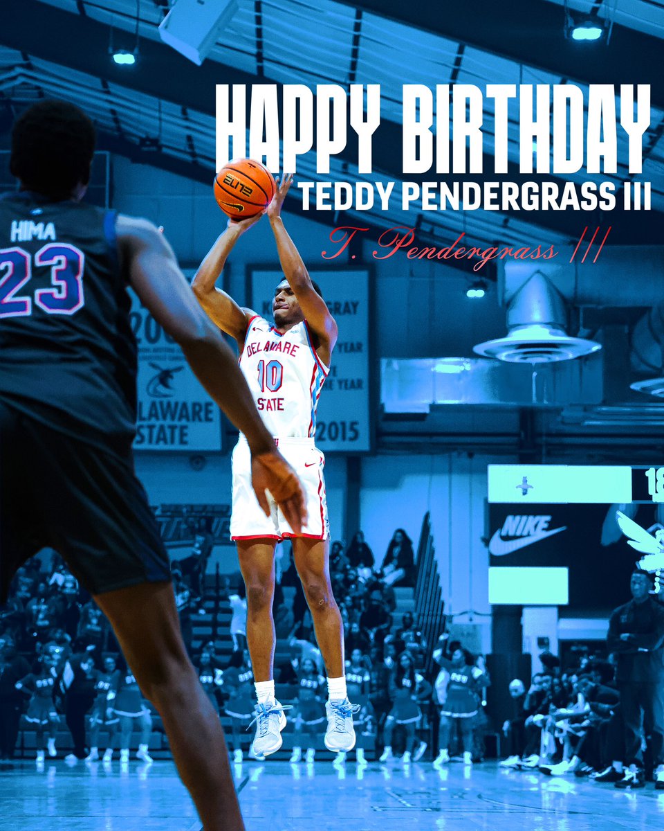DSUMBB's tweet image. Hornet Nation please help us wish Teddy Pendergrass III a Happy Birthday!