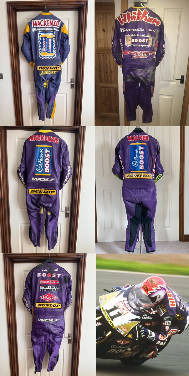 Jack Bateson (@jackbateson) on Twitter photo Please RT
Who can help me get the missing piece to my Cadbury boost leather collection I’m looking for Steve Hislop Cadburys leathers from 1998 Also looking for Hislop 98 walker97 Whitham96 helmets from Cadburys years as well
<a href="/robmcelnea1/">Rob McElnea</a> <a href="/niallmackenzie1/">Niall Mackenzie</a> <a href="/CWStalker9/">Stalker</a> <a href="/Jimwhit69/">James Whitham</a> Please RT
Who can help me get the missing piece to my Cadbury boost leather collection I’m looking for Steve Hislop Cadburys leathers from 1998 Also looking for Hislop 98 walker97 Whitham96 helmets from Cadburys years as well
<a href="/robmcelnea1/">Rob McElnea</a> <a href="/niallmackenzie1/">Niall Mackenzie</a> <a href="/CWStalker9/">Stalker</a> <a href="/Jimwhit69/">James Whitham</a>