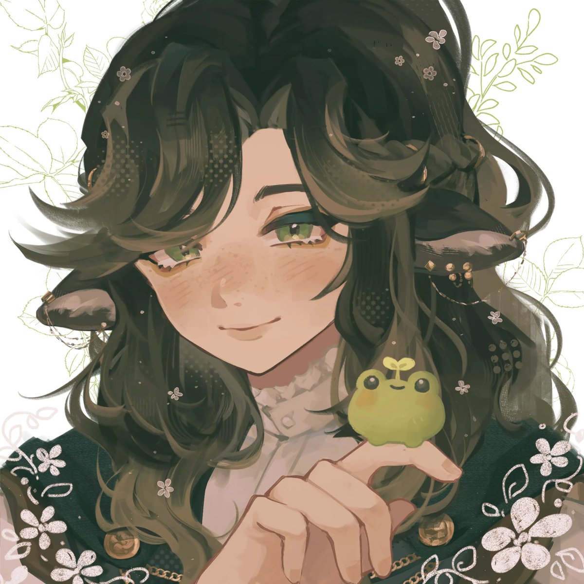 — • @Keita_VT 🍁

" Hello! I'm Keita ~ 

I'm a Forest Spirit/deer boy. I think I'm mostly known for my relaxing vibes and unintentional ASMR. I play waayy too much Minecraft but delve into some other games like Marvel Rivals and Repo! 

Oshi marks: 🍁🍂/🌿

Art by: am_maple27 "