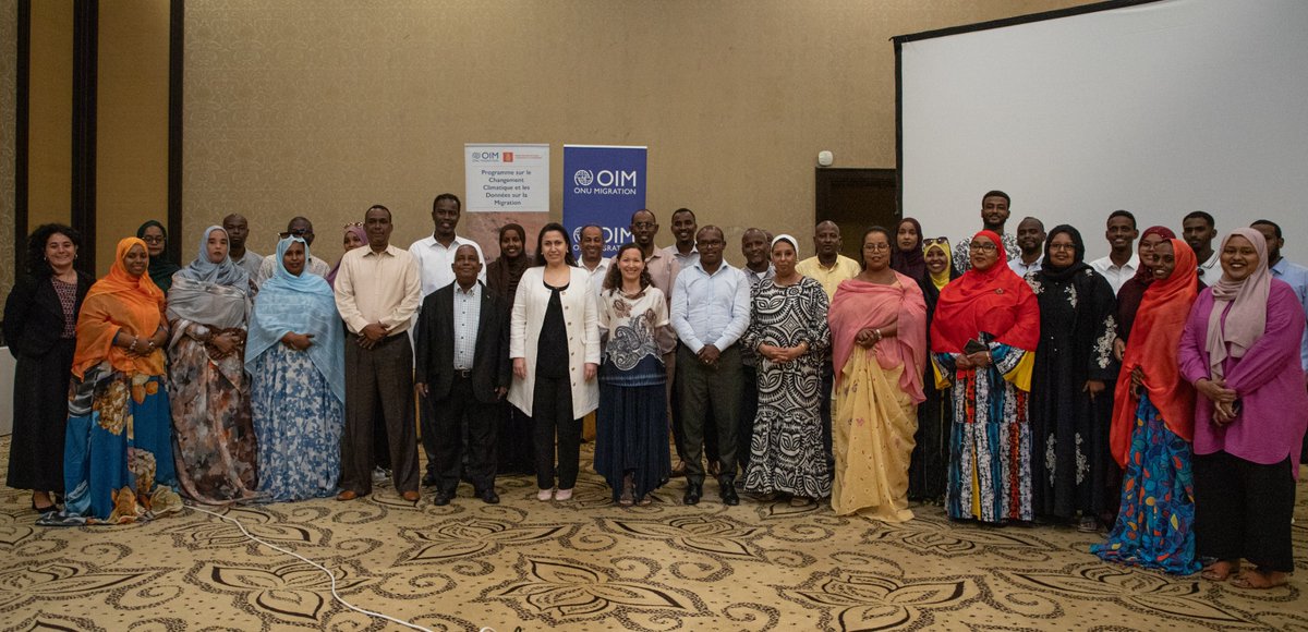 Djibouti is hosting a national dialogue with government and partners to integrate migration into climate change adaptation strategies. 

In a region facing recurrent droughts and water scarcity, this is key to integrating climate-induced mobility into national adaptation plans.