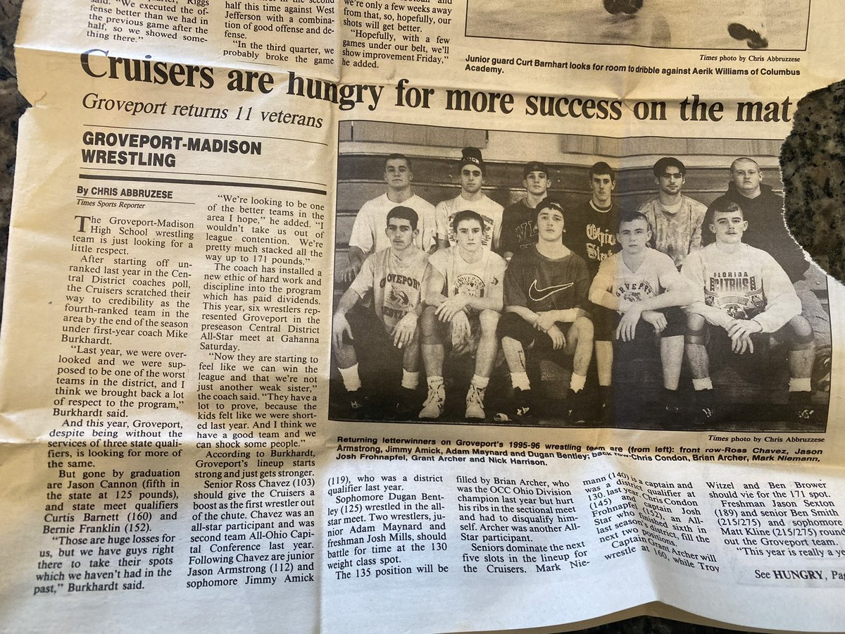 cruiser96's tweet image. Three SQs in this pic. (Not me, of course.) Even an eventual state finalist (2x placer).

One heck of a crew. Great dudes. Awesome memories.

#GoCruisers
#DotOrg