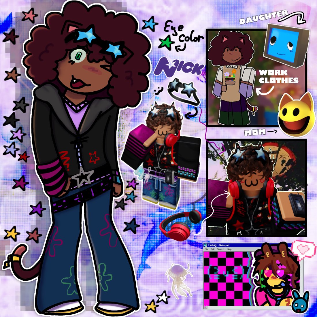 Nicksies_'s tweet image. Nick’s new reference sheet!! This was so fun
—
#regretevator #art