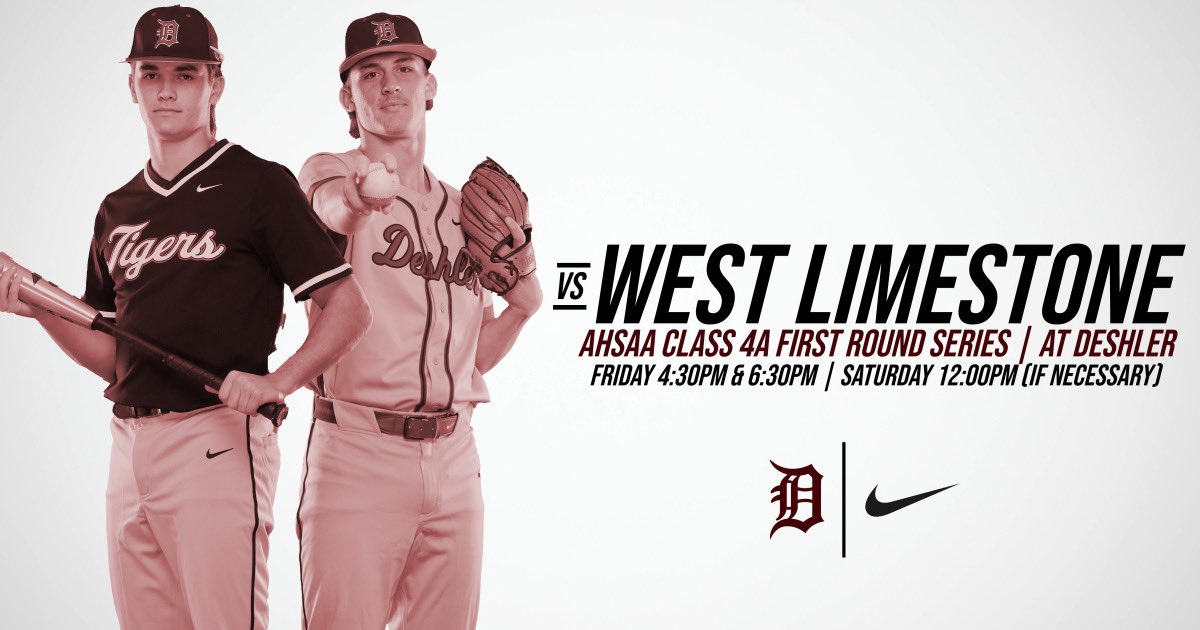 Round 1 starts this Friday at the Heinie!! Make plans to attend and support the Tigers!