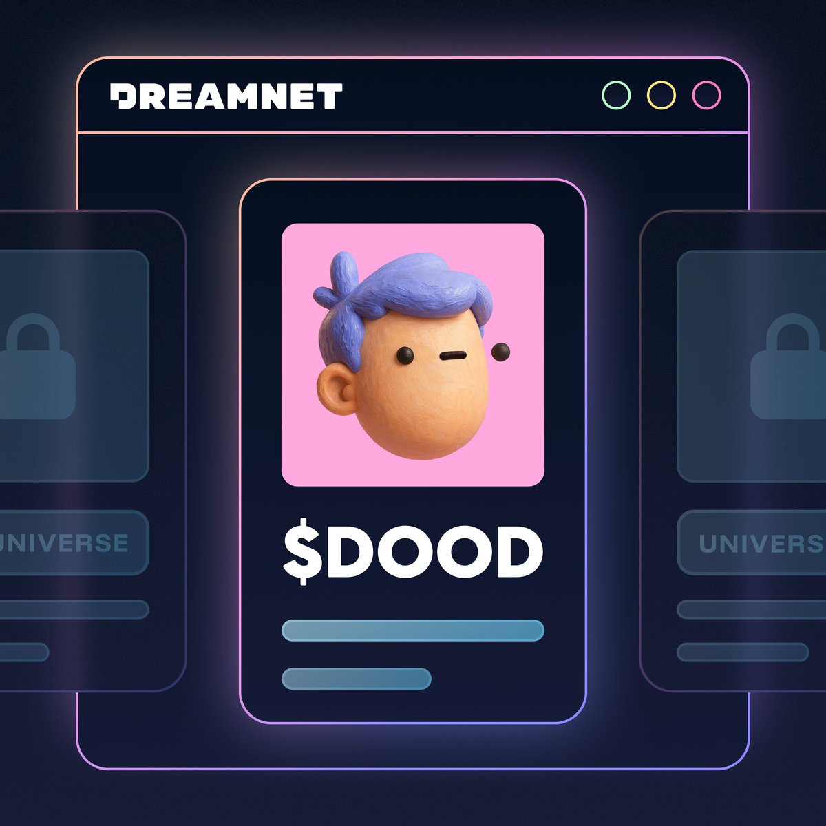 DreamNet is the world building OS. 

The Doodleverse is the first app.

$DOOD