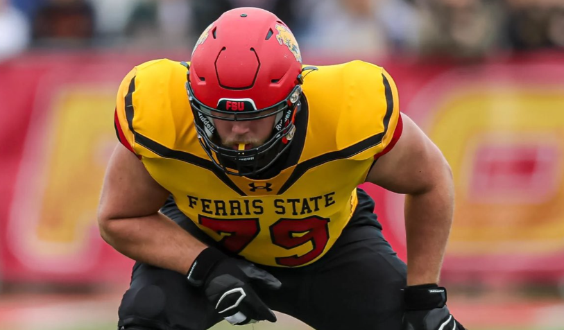 Ferris State OT transfer Bryce George has a visit set to Cal this week. Several other programs are reaching out about getting him on campus.

(VIP) 247sports.com/article/ferris…