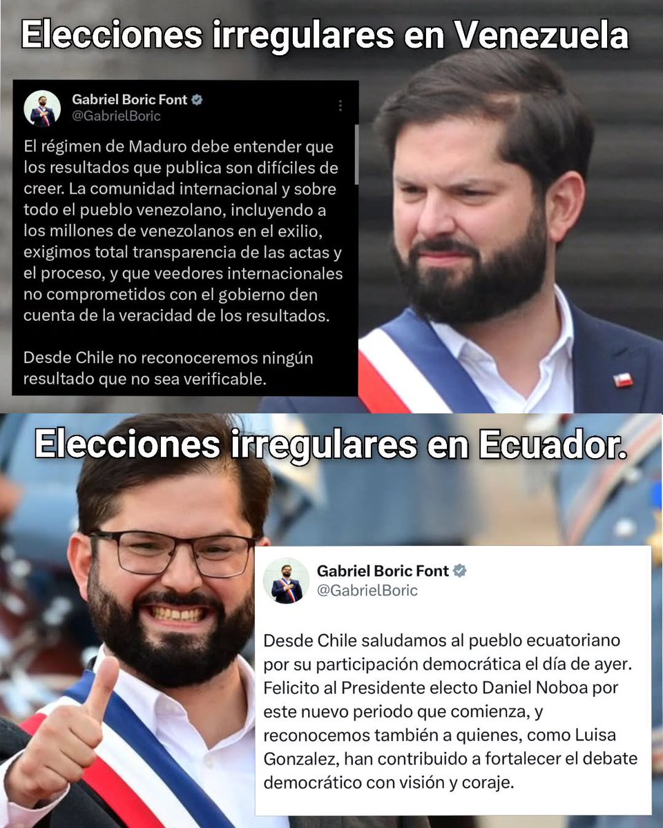 siempre tan buenaondita con la derecha 

🥰🐶🇨🇱 <a href="/GabrielBoric/">Gabriel Boric Font</a>