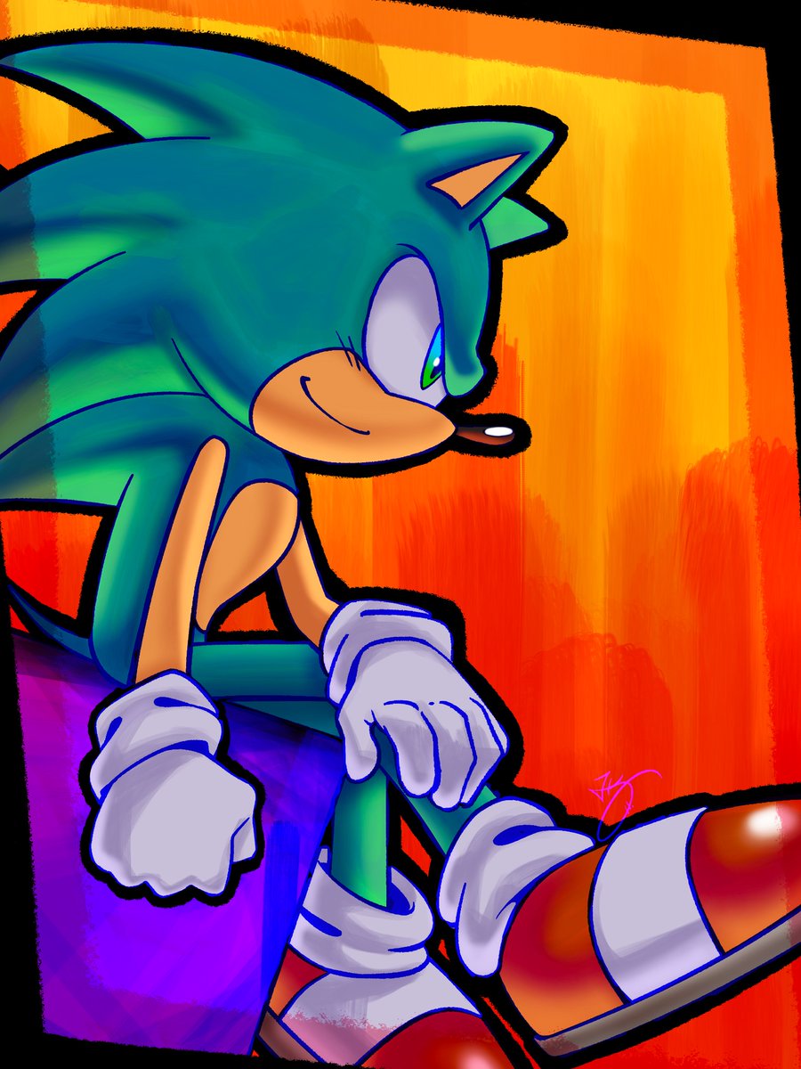 Sorry, noticed a mistake - had to change something rrrr

#SonicTheHedgehog #sonicfanart