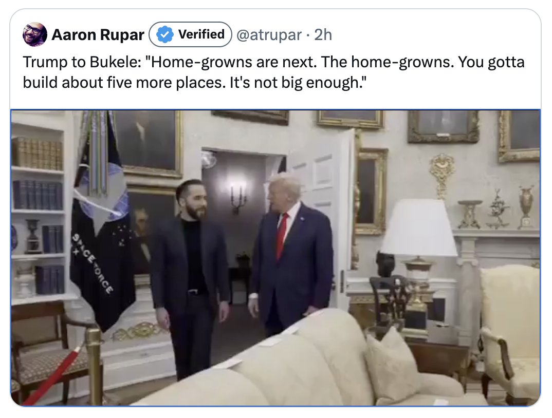 HE IS PROMISING TO SEND AMERICANS TO FOREIGN DEATH CAMPS.

This is it. This is where America ends.