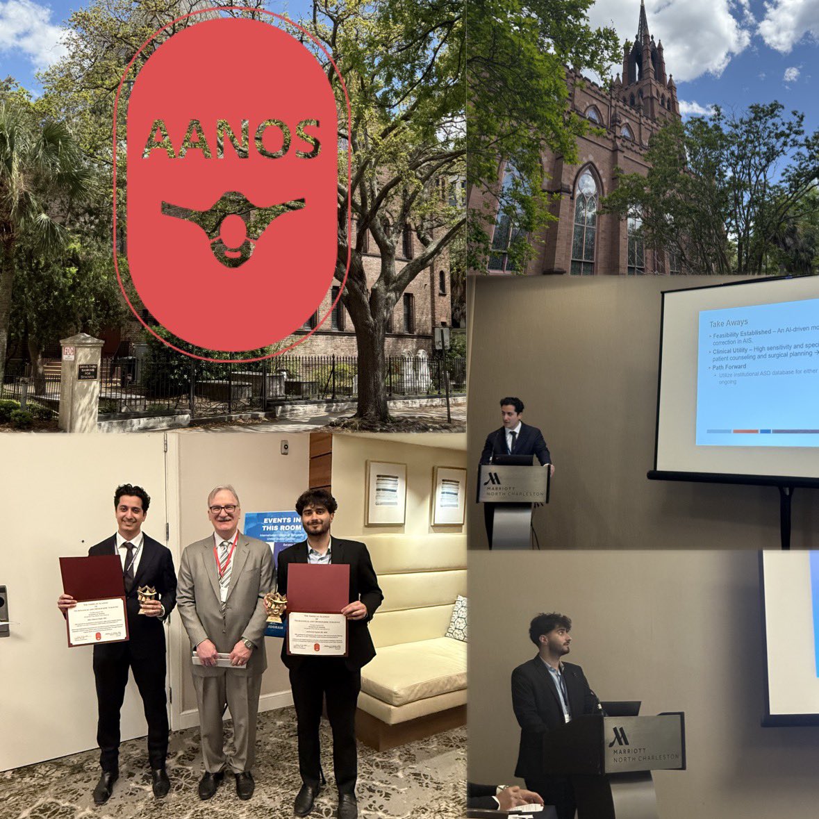 marceldagli's tweet image. Another fantastic AANOS/ICS conference—this year in beautiful Charleston, SC! Grateful for the opportunity to attend with Dr. Welch and Jaskeerat Gujral, a brilliant student in our group who recently won the ThinkSwiss Scholarship and plans to pursue a PhD-to-MD path.
@PennNSG